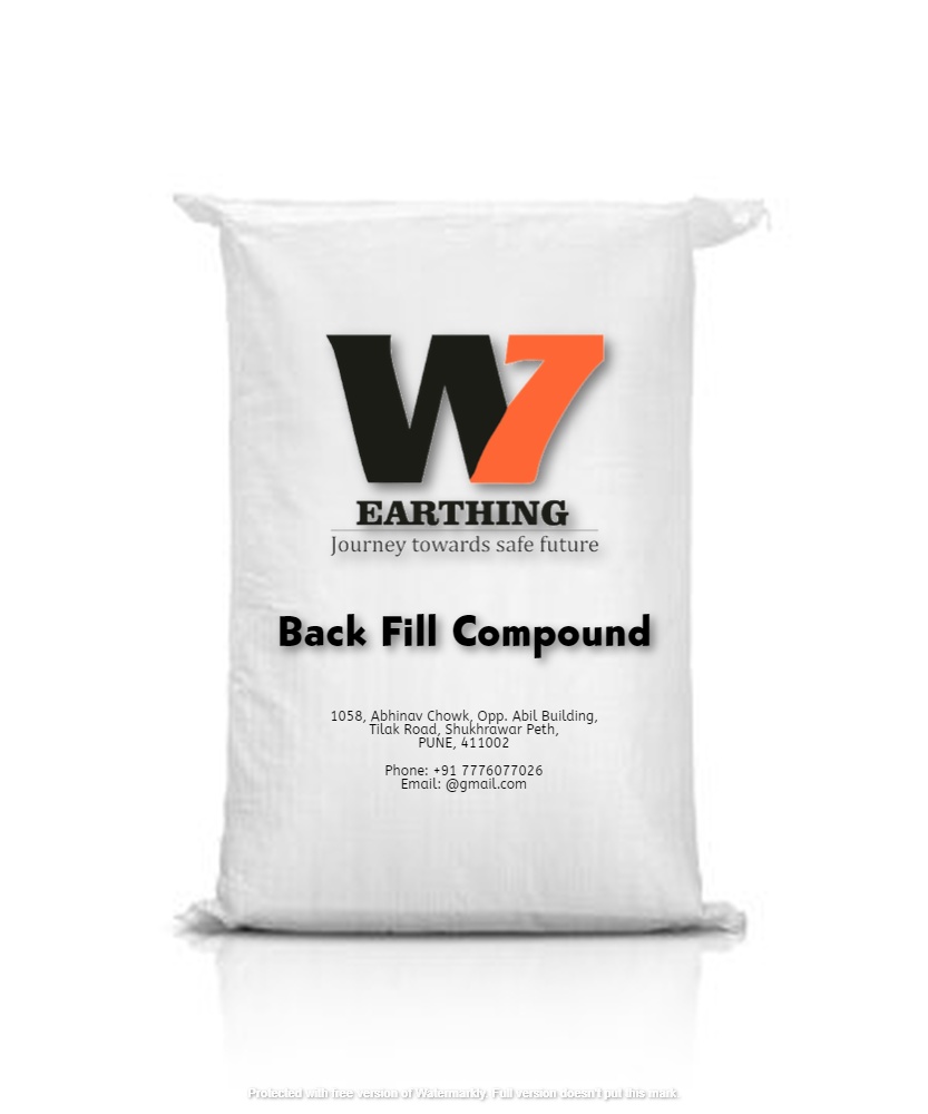 WE7 Earthing Solutions Pune Back Fill Compound