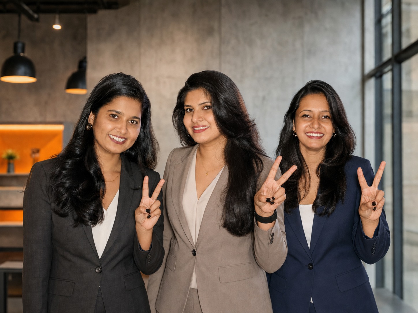 Trupti, Vaishnavi and Shraddha, the three founding partners of CoreWE7 Earthing India Private Limited